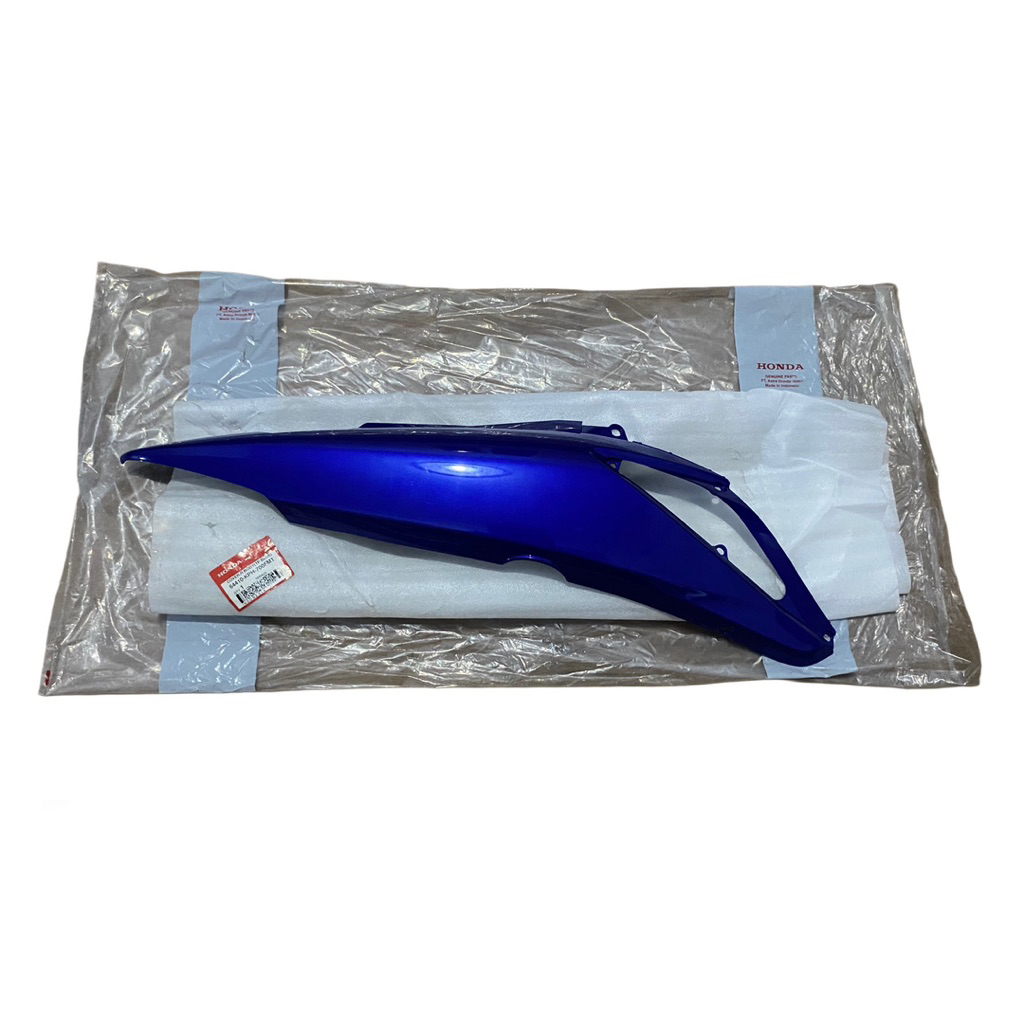 Cover body biru supra x 125 original baru AHM