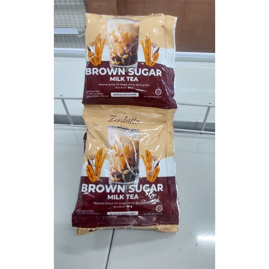 

Zenlatte Brown Sugar Milk Tea harga per pc ( 20gr )