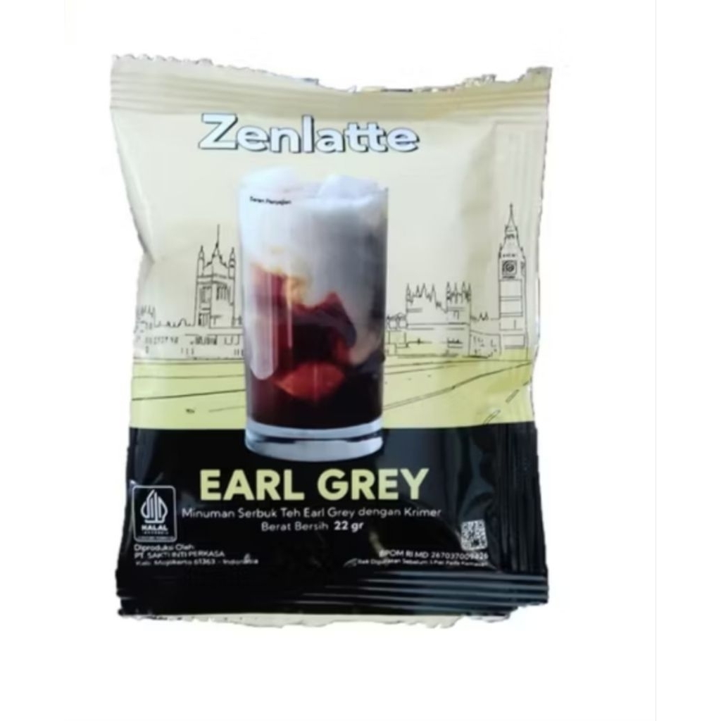 

Zenlatte Earl Grey harga per renceng ( 10x20gr )