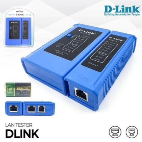 LAN TESTER D-LINK FOR RJ45 RJ11 / TESTER LAN RJ45 RJ11 DLINK