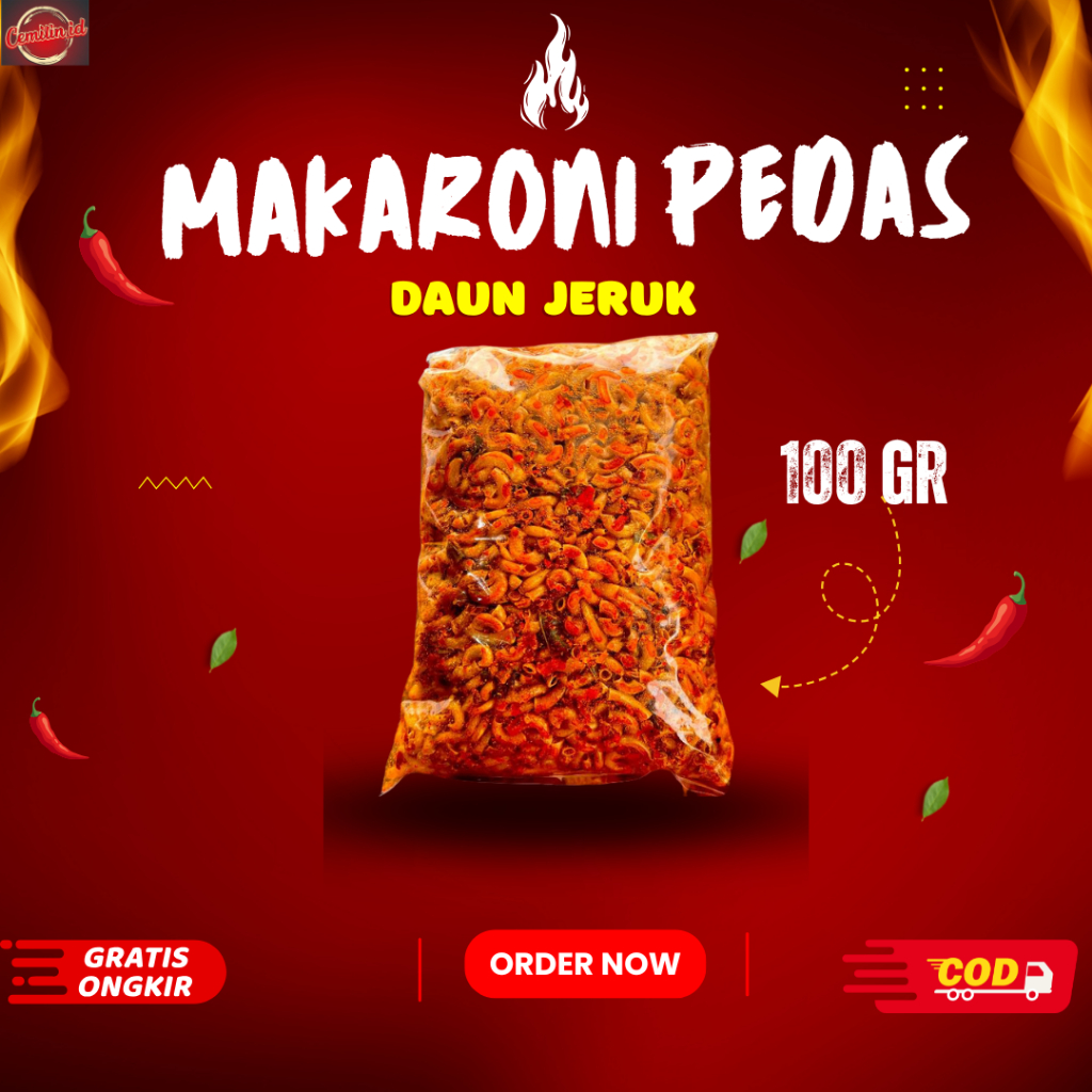 

Makaroni Bumbu Cikruh 100 Gr Daun Jeruk