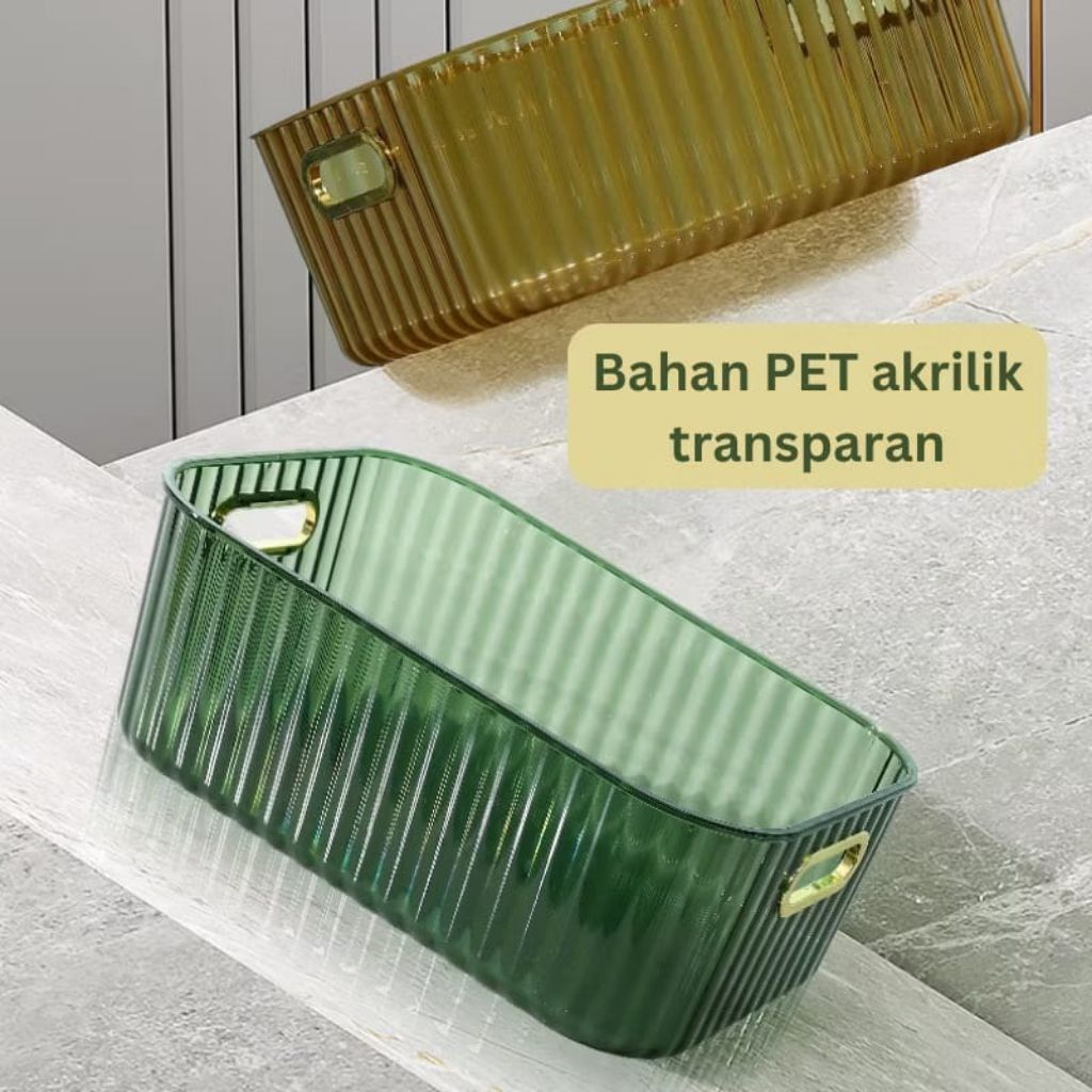 Kotak Penyimpanan Serbaguna Storage Box Kotak Penyimpanan Transparan Box Storage Kosmetik