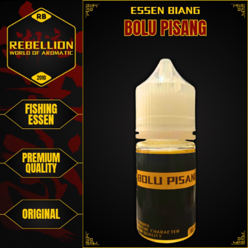 ESSEN REBELLION - Essen Biang Bolu Pisang / Essen Biang Murni Bolu Pisang Water Base Ikan Mas Patin 