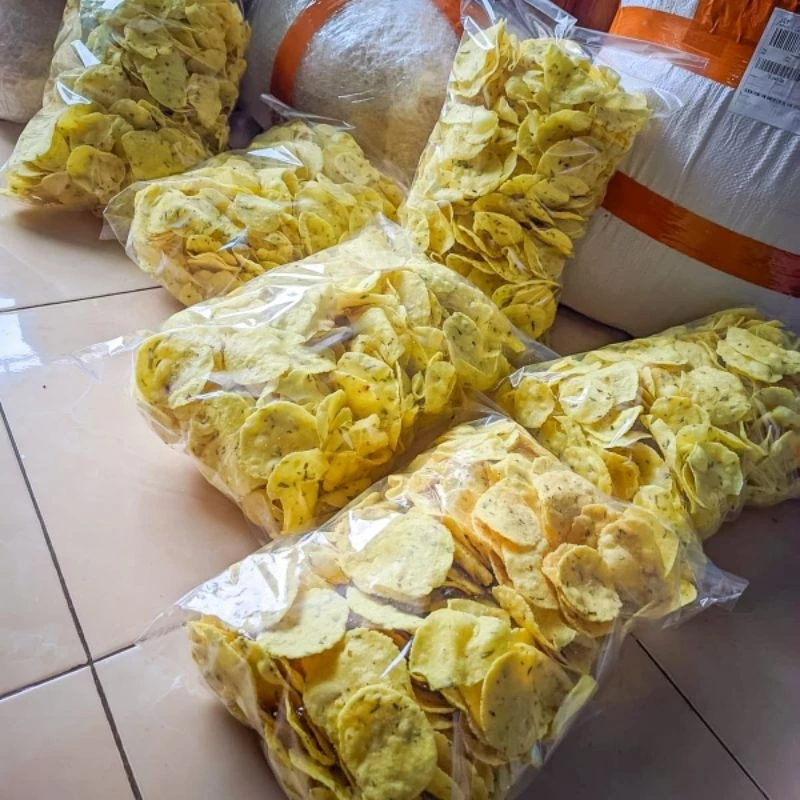 

1 KG Kecimpring Singkong Bawang Daun / Comring Bawang / Gemblong Khas Ciamis
