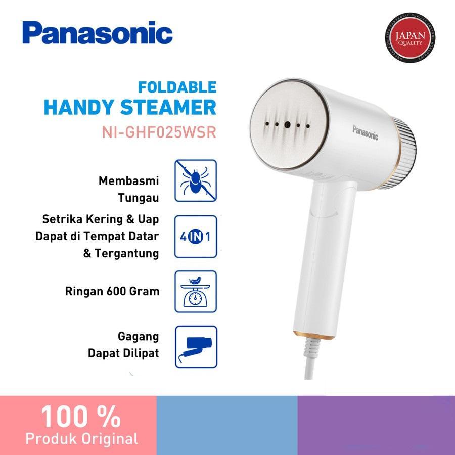 Panasonic NI-GHF025WSR Setrika Uap Portable Putih 120ml