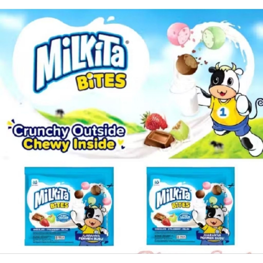 

Milkita Bites,1pck,isi 30pcs.