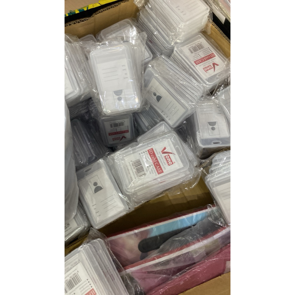 

Flip Case ID CARD Name Tag Transparan