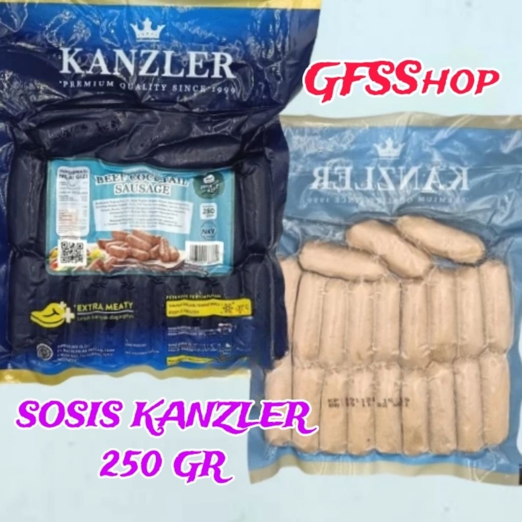 

Kode E. Kanzler Beef Cocktail 250gr Sosis Sapi Cocktail 250gr