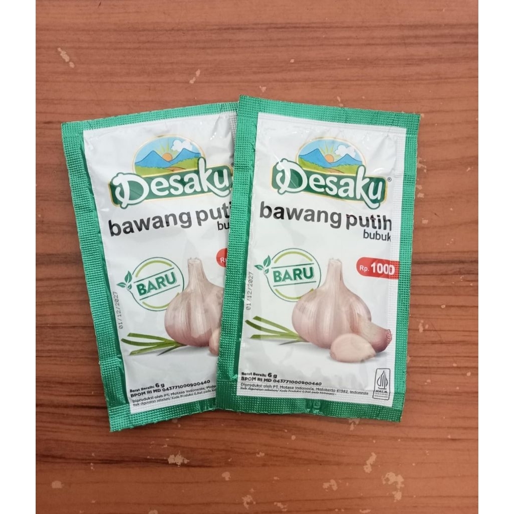

Bumbu Dapur Desaku Bawang putih 6 gr