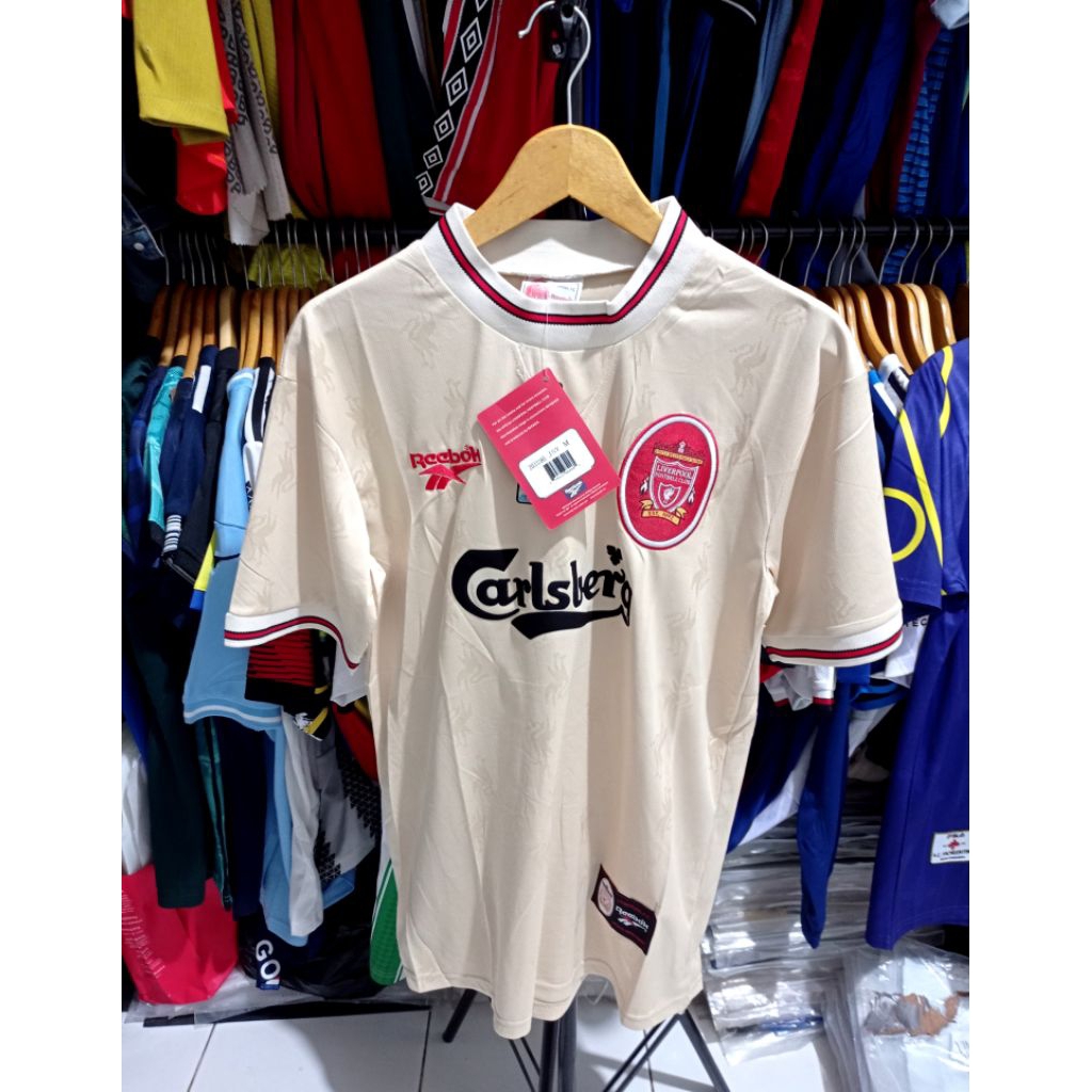 Retro/Vintage | Kaos Jersey Retro Ipool Away 1996 1997 Grade Ori/Jersey Retro/Jersey Klasik/Jersey V