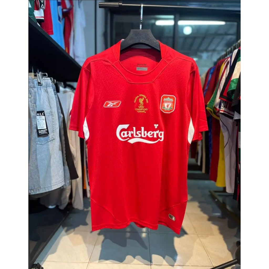 Retro/Vintage | Jersey Bola Ipool Home Final Istanbul 2005 2006 Grade Ori/Jersey Klasik/Jersey Retro