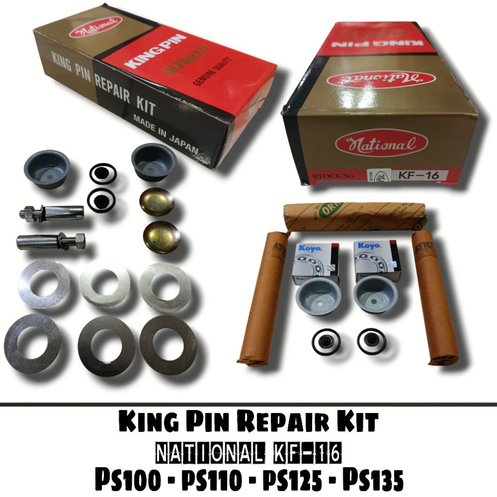 KING PIN REPAIR KIT NATIONAL KF-16 - KING PIN ps100 ps120 ps125 ps135 CANTER Original