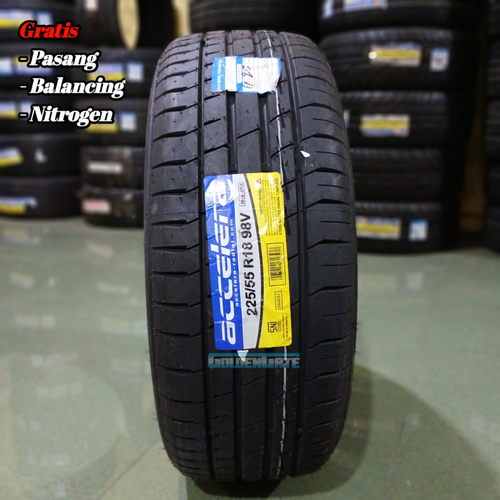 BAN MOBIL 225/55 R18 ACCELERA IOTA ST68 225/55 R18 PRODUKSI TERBARU