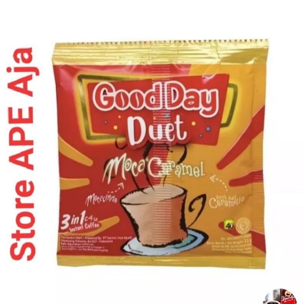 

GOOD DAY DUET MOCA'CARAMEL [ 22gr X 10 Sachet ]