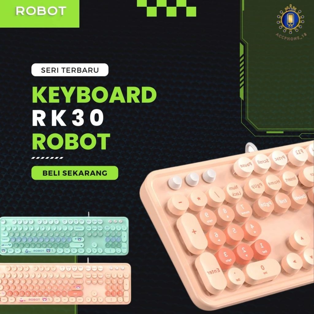 Harga keyboard laptop portable robot Terbaru Agt 2025 | BigGo Indonesia