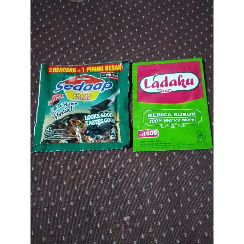 

Kecap Sedaap+Ladaku Paket 1U (TRB116)