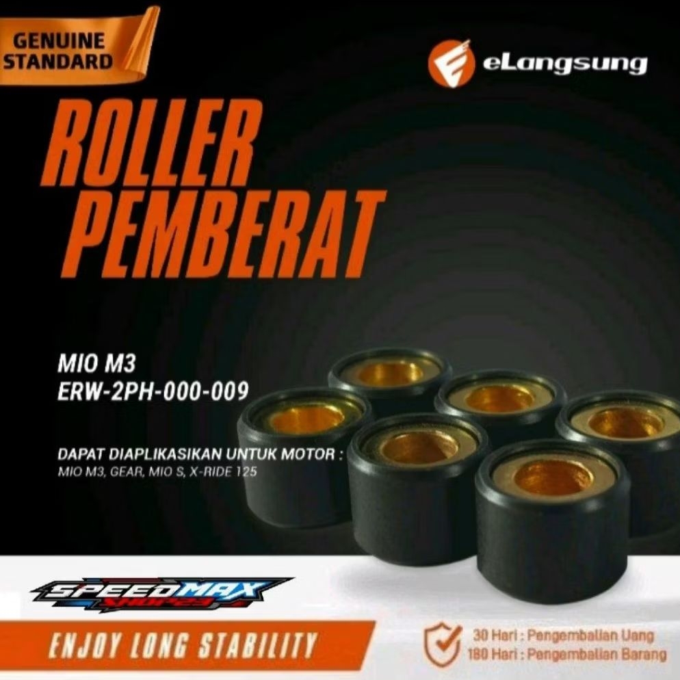 Roller Elangsung 2PH  untuk sepeda Motor MIO M3 MIO S MIO GEAR XRIDE 125 Yamaha - Motorcycle