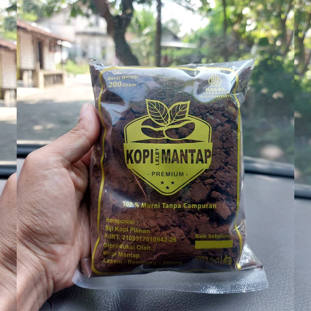 

Kopi Lelet Bubuk Murni 100% Tanpa campuran Kualitas Premium