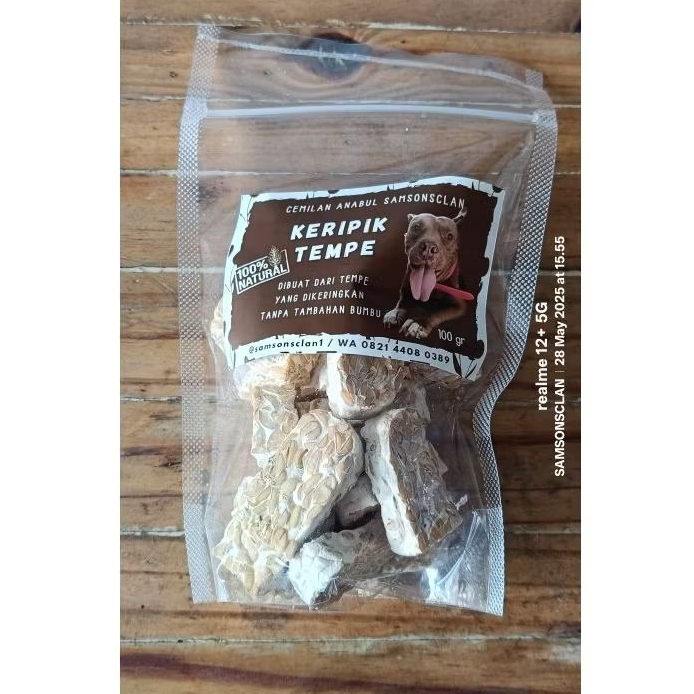

Kripik Tempe (100 gram)
