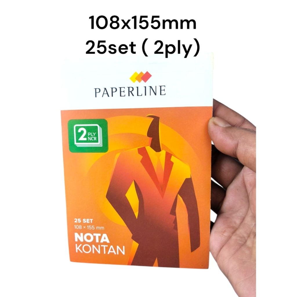 

Nota kontan Paperline 25set 2ply 108*155mm