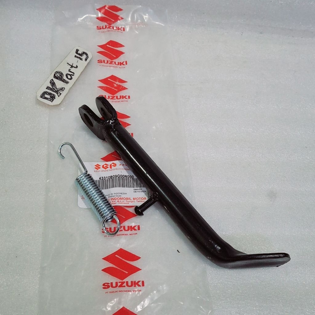 Standar samping plus per standar panjang 22 cm Suzuki Smash Lama Smash New Satria Fu 2 Tak SGP