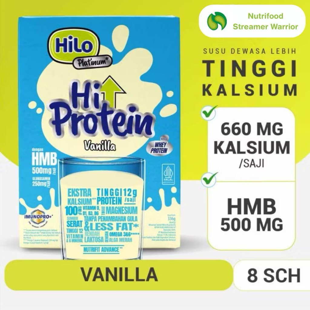 

Hilo Platinum + HMB Vanilla (8 sch)