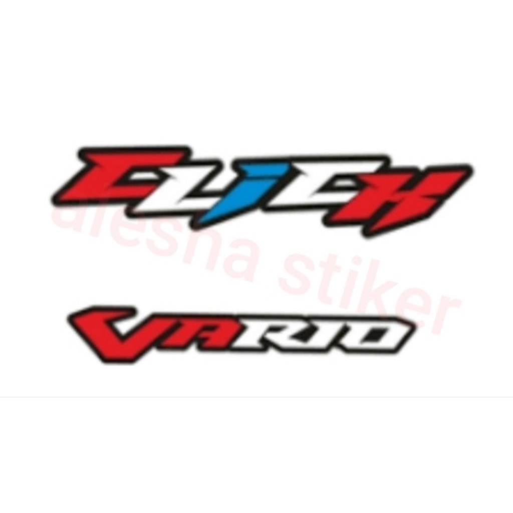 stiker vario stiker clik stiker cutting motor