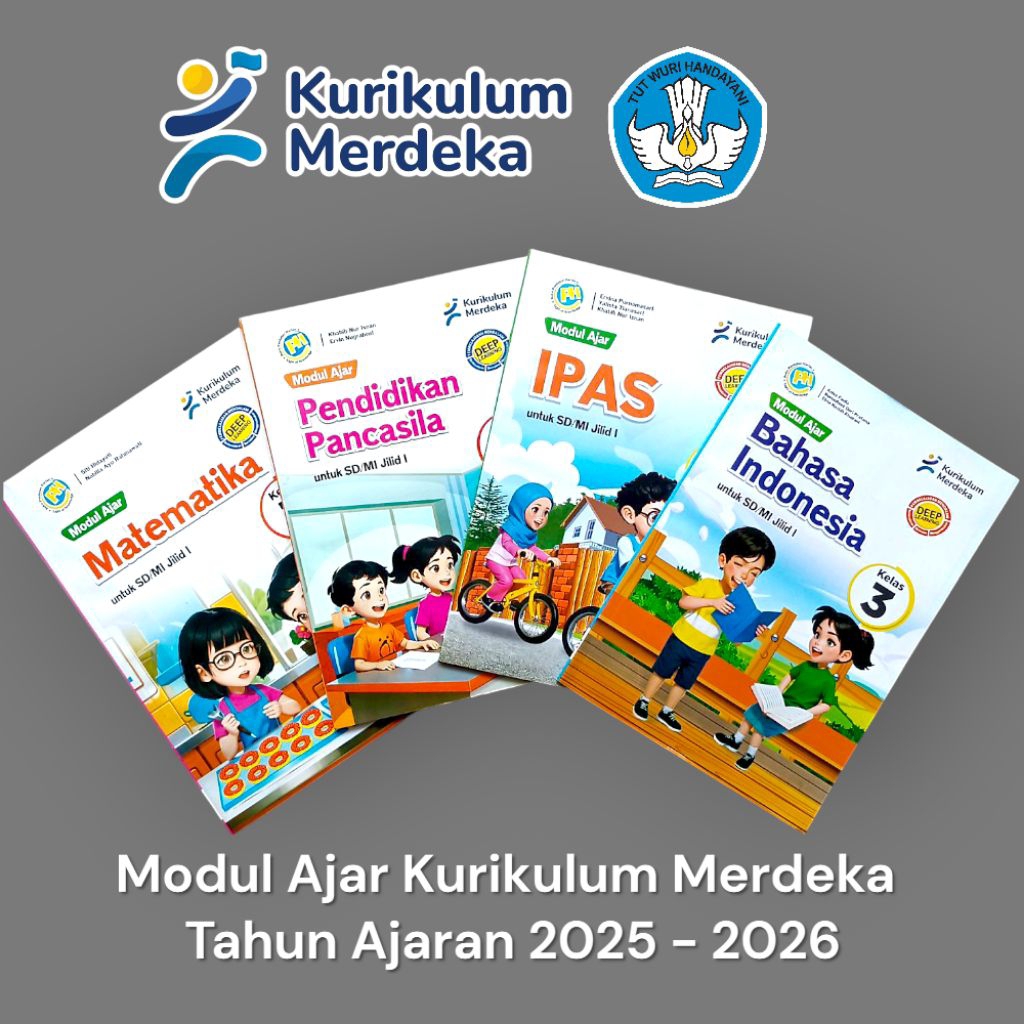 LKS PH PUSTAKA PERSADA KELAS 3 SD KURIKULUM MERDEKA SEMESTER 1 DAN 2