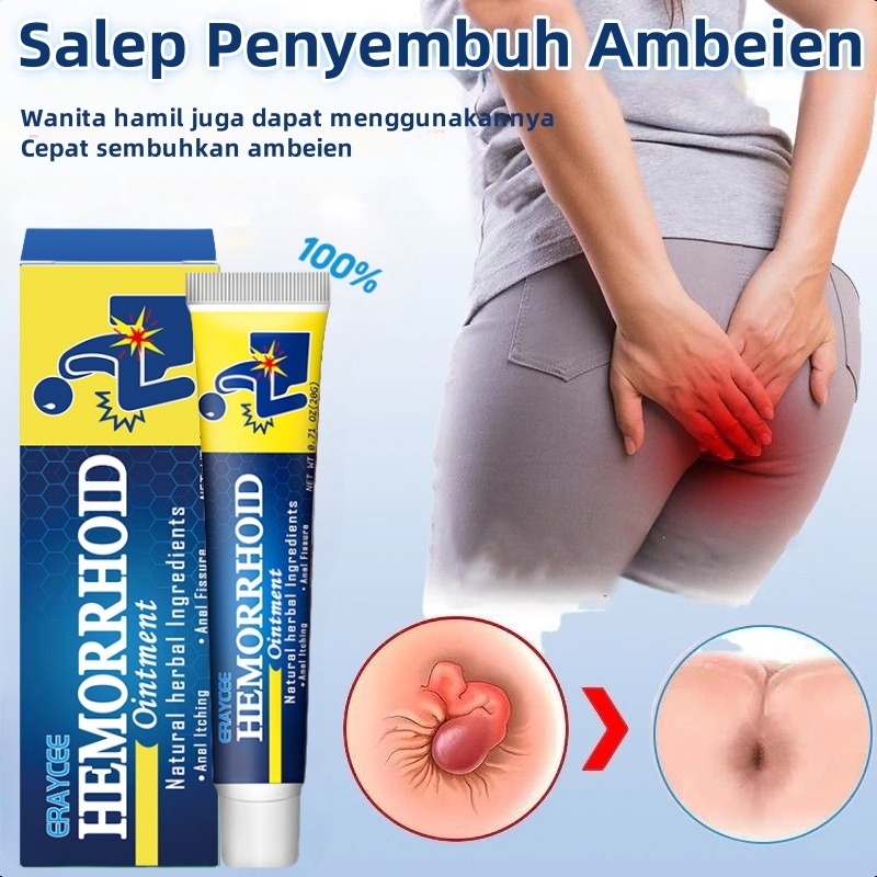100%Original Obat wasir Salep wasir Obat hemoroid 20G  obat ambeien paling ampuh mengobati wasir unt