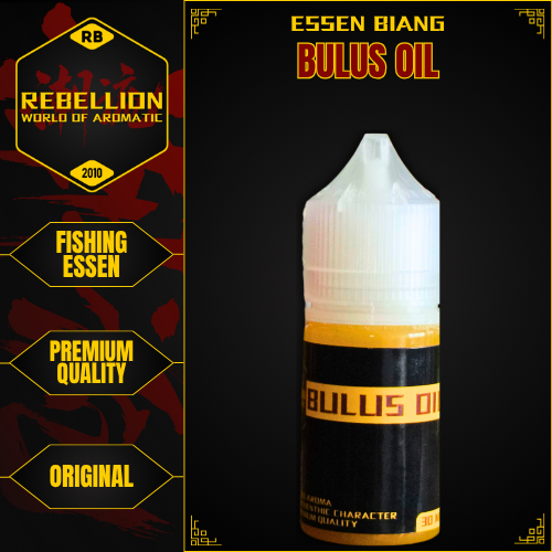 ESSEN REBELLION - Essen Biang Bulus Oil / Essen Biang Murni Bulus Oil Oil Base Ikan Mas Patin Nila M