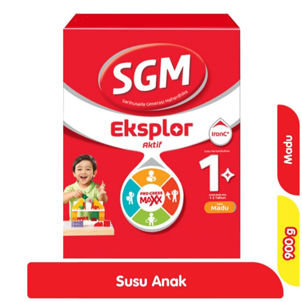 SGM 1+ (1-3Tahun) VANILA/MADU 900 GRAM