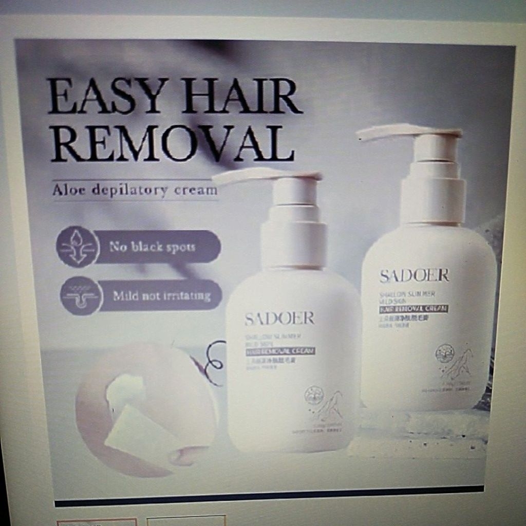SADOER hair removal cream perontok bulu kemaluan Penghilang bulu ketiak kemaluan Waxing