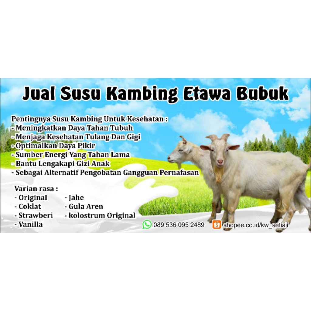 Susu Kambing Etawa Rasa Gula Aren