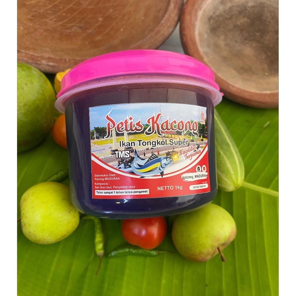 

(Petis Kacong)1Pcs 1kg Petis Ikan tongkol Asli Madura