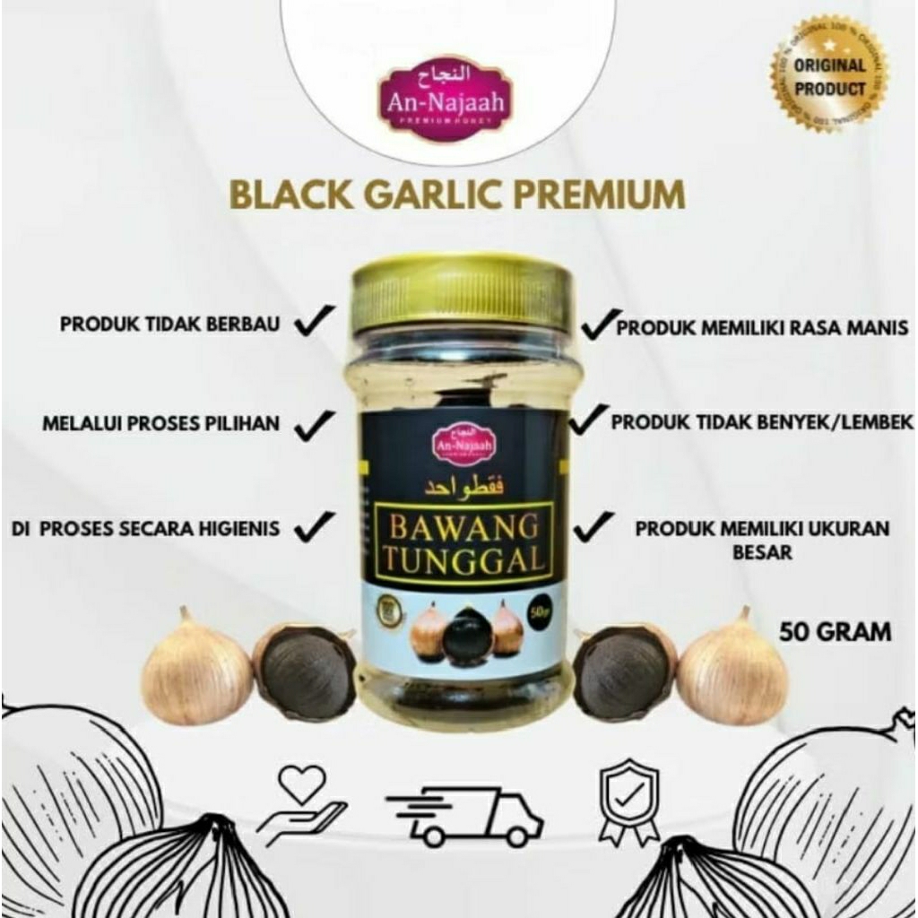 

Bawang tunggal fermentasi super 50gr bawang lanang