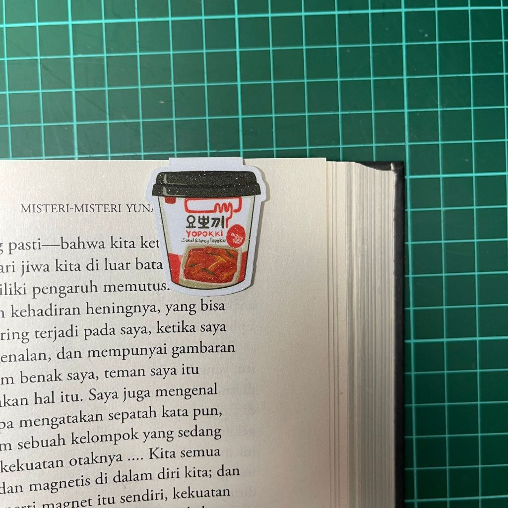 

[DOTLAB] YAPPOKI SPICY MAGNETIC BOOKMARKS | NOVEL | MOVIE BOOK GLITTER AESTHETIC CUTE