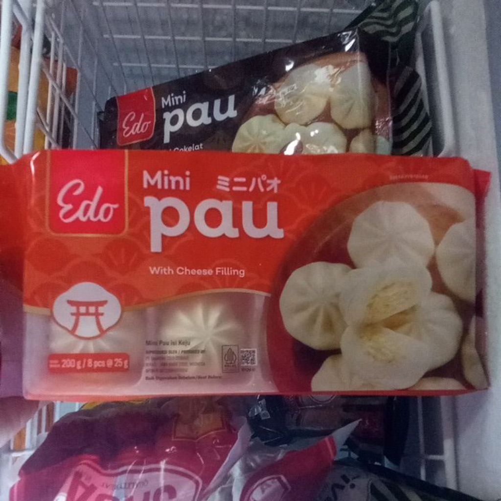 

EDO MINI PAO CHEESE MINI PAO KEJU 200GR 1 PACK