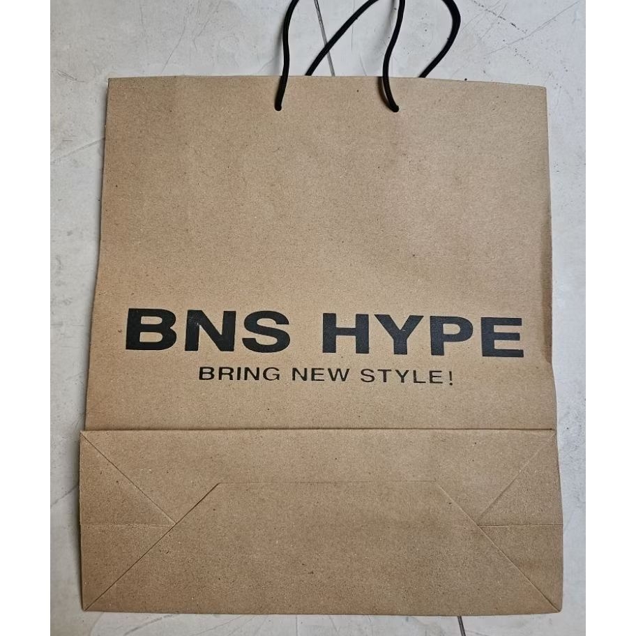 

bns hype paper bag original large goodie shopping bag