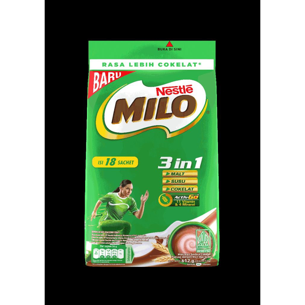 

Milo 3 in 1 18×34 Gr