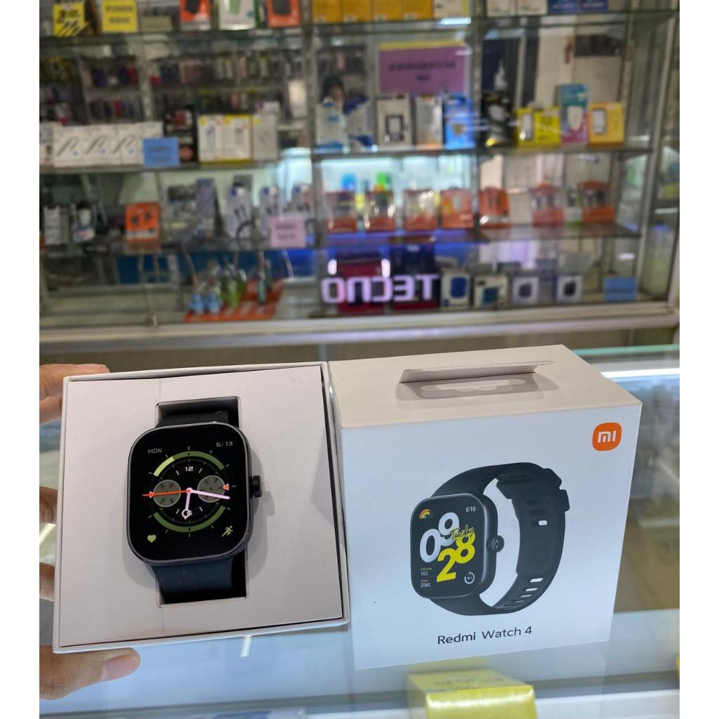 JAM TANGAN SMARTWATCH XIAOMI REDMI WATCH 4 1,97" INCH GPS ANDROID WATCH PRIA SMARTBAND HEART RATE WA