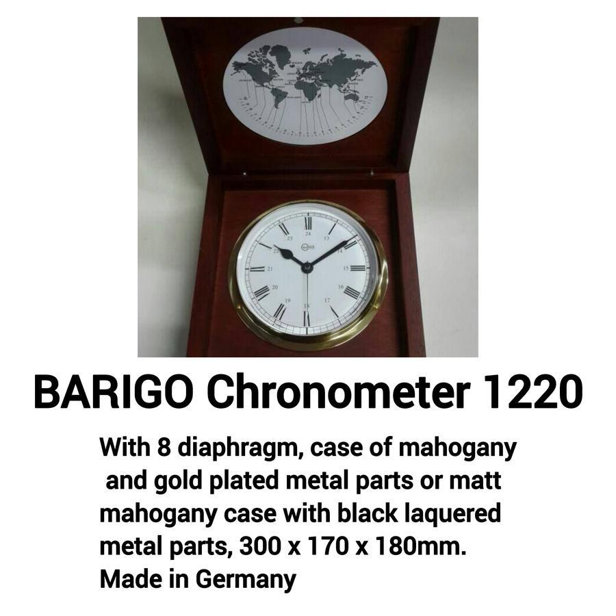 Chronometer Barigo 1220 Marine Chronometer Clock