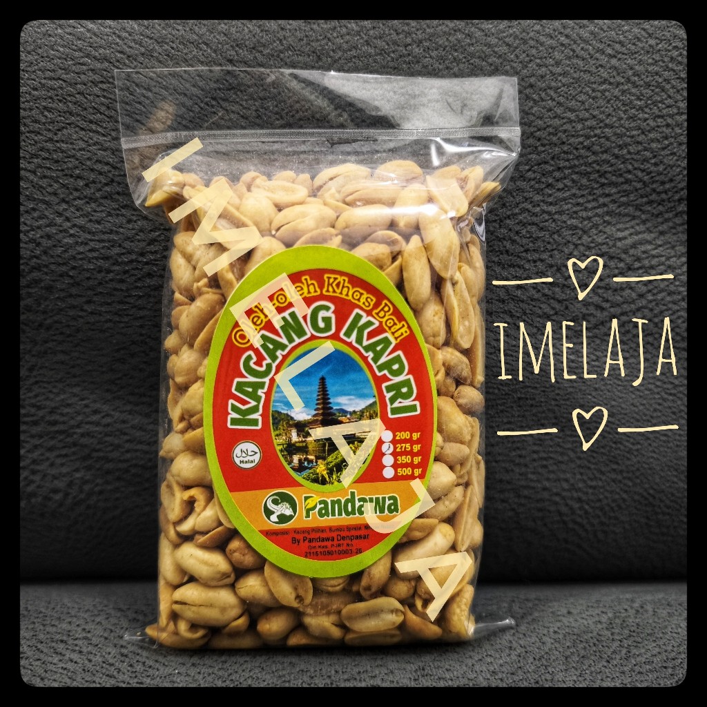 

Kacang Bali Kapri 275 Gr "Pandawa