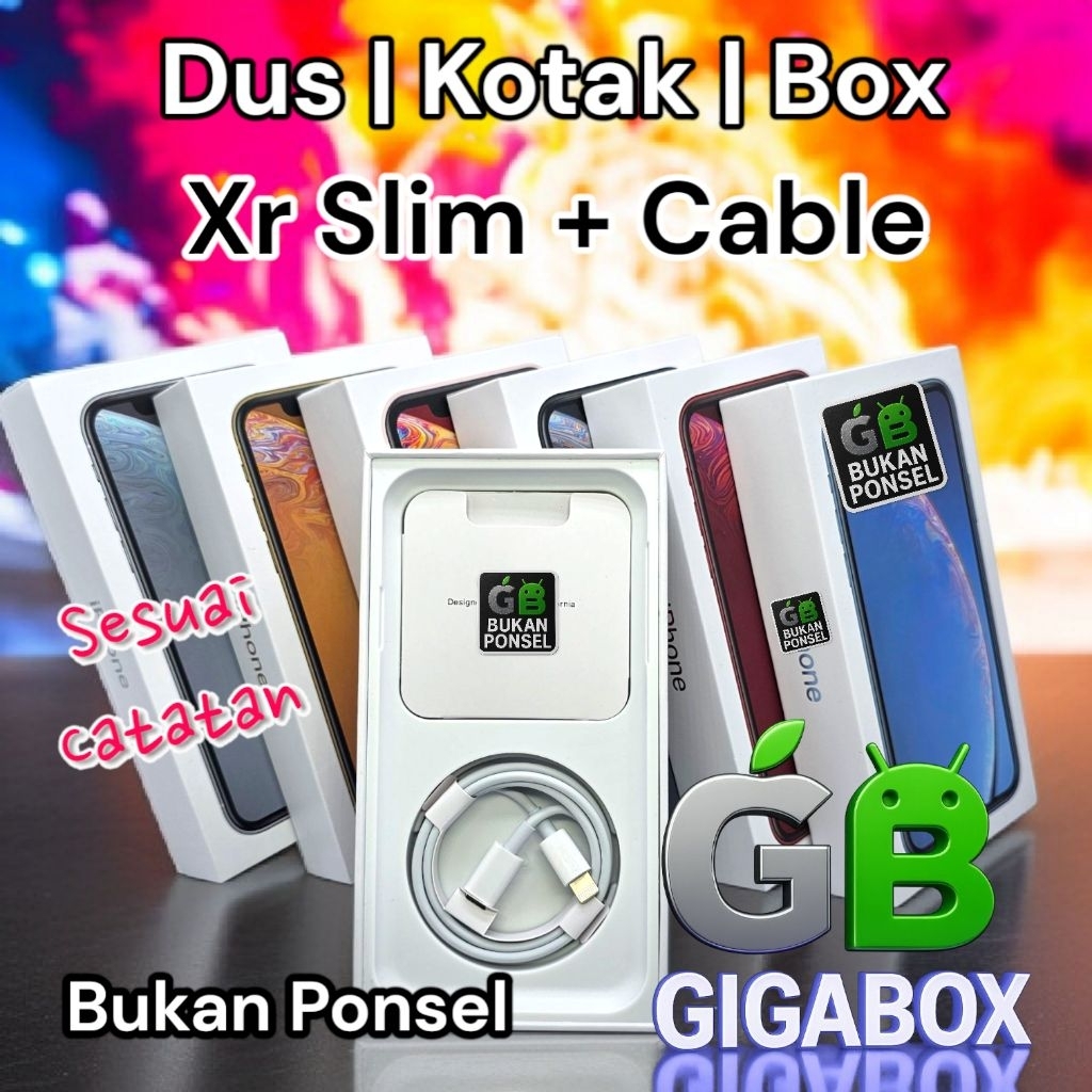 

(Sesuai Catatan) Dus | Kardus | Box XR Slim (Fullset) – Kemasan Premium dan Lengkap