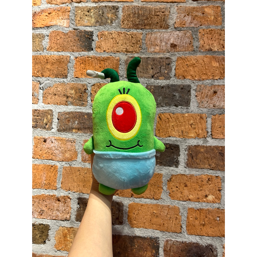 Boneka Baby Plankton Ukuran Medium Original Nickelodeon Spongebob & Friends