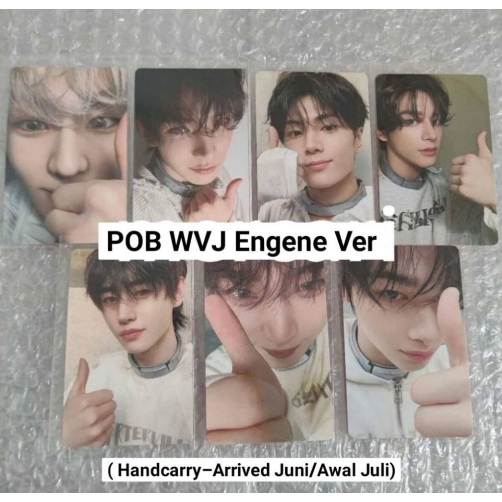 [READY POB SEALED] ENHYPEN DESIRE:UNLEASH ALBUM POB WEVERSE JAPAN ENGENE VER. WVJP ENVER JUNGWON SUN