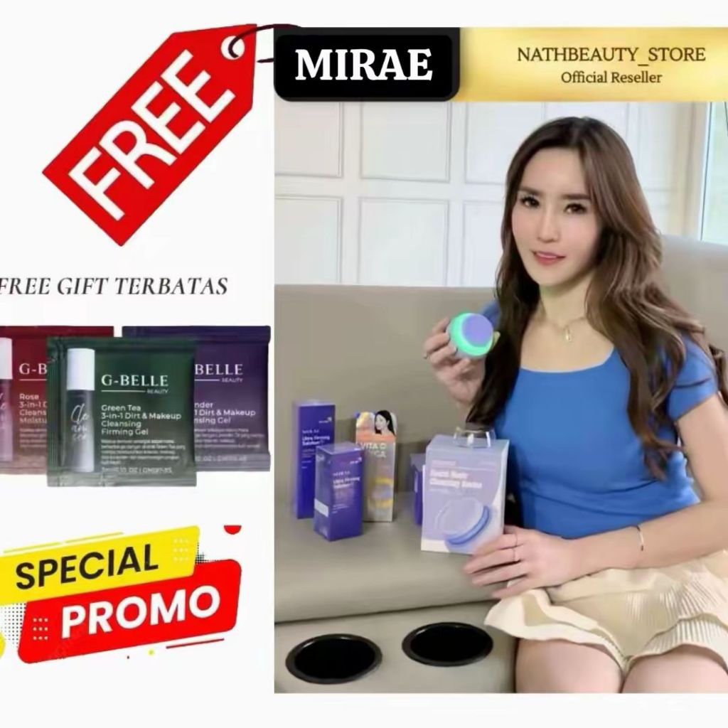 MIRAE Facial Sonic Cleansing Device | Serum | Retinol | Facial Cleanser | Essence - All Produk