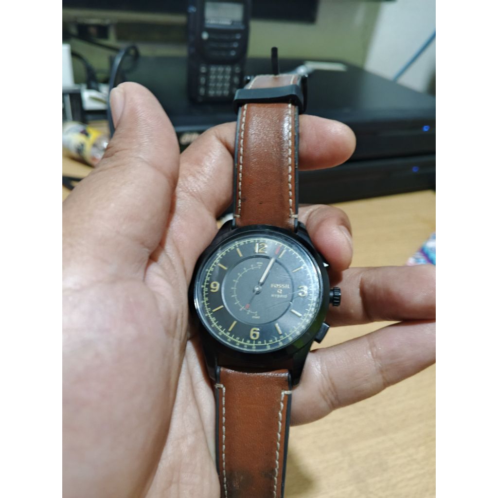 jam tangan original Fossil Hybrid smart watch (Second)