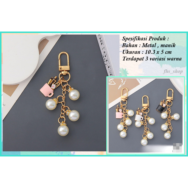 Gantungan Kunci Aesthetic Ganci Aesthetic Gantungan Hp Lucu Gantungan Kunci Manik Aesthetic