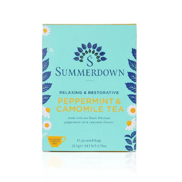 

RB SUMMERDOWN English Peppermint & Camomile Tea 15 Bags 22.5gr - Teh Relaksasi 15 Sachet