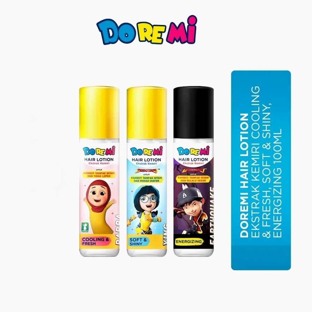 DOREMI hair lotion 100 ml | cooling fresh | soft & shiny | energizing - hair lotion doremi
